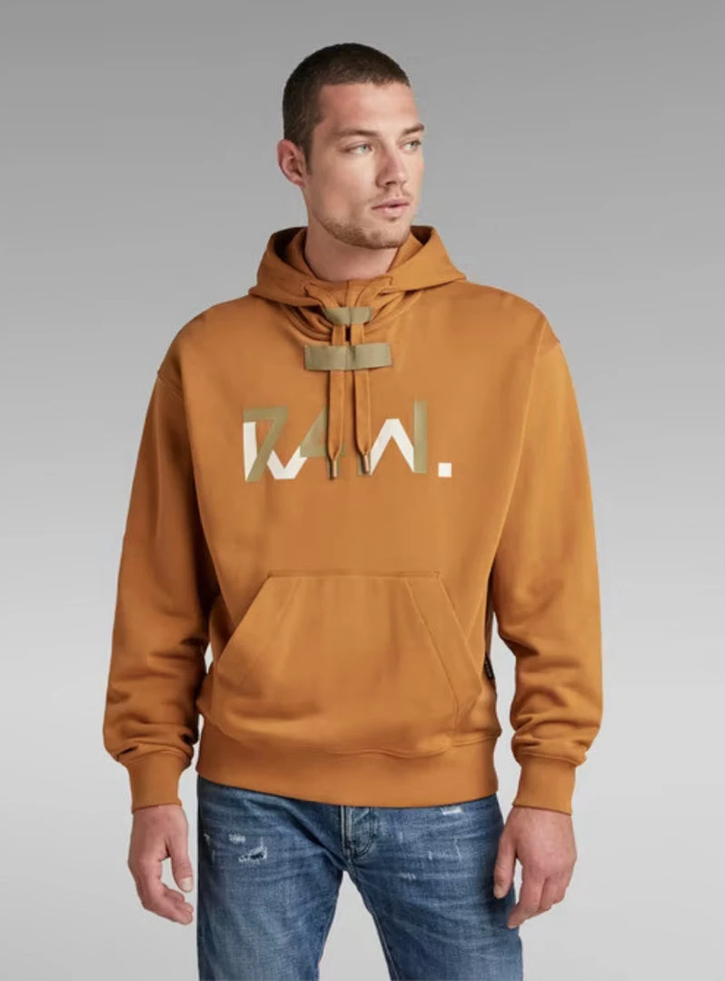 Shop All G-Star Hoodie - Raw Loose - Dk Vulcan - D21161-B782-8052 2 Shop All G-Star Hoodie - Raw Loose - Dk Vulcan - D21161-B782-8052