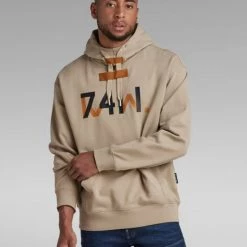 G-Star Hoodie - Raw Loose - Tree House - D21161-B782-C94