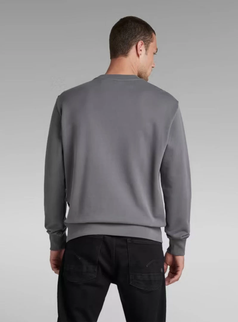 G-Star Sweater - Graphic Crew - Granite - D21164-B782-1468 3 G-Star Sweater - Graphic Crew - Granite - D21164-B782-1468