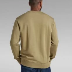 Shop All G-Star Sweater - Graphic Crew - Fresh Army Green - D21164-B782-9822