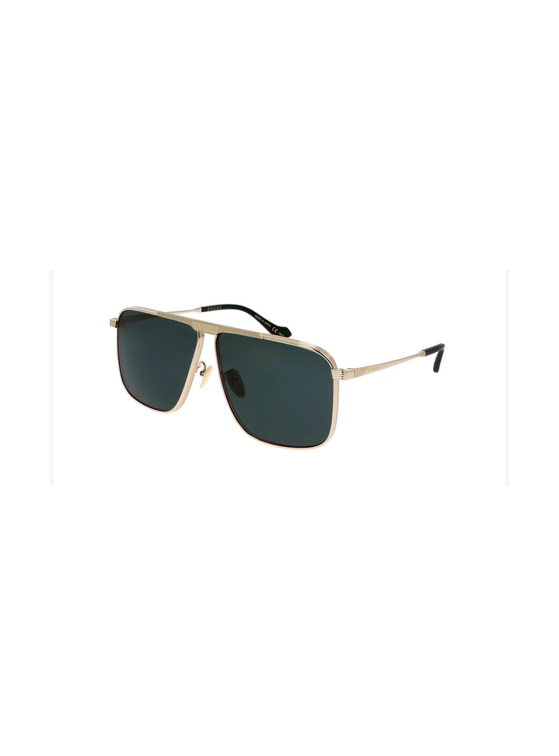 Shop All Gucci Glasses - Gold And Green - GG0840S 1 Shop All Gucci Glasses - Gold And Green - GG0840S