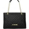 Moschino Bag - Polyurethane Shoulder Bag - Black - JC4006PP1ELA0000