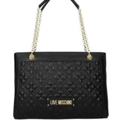 Moschino Bag - Polyurethane Shoulder Bag - Black - JC4006PP1ELA0000
