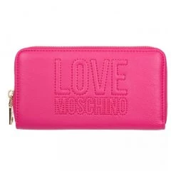 Moschino Wallet - Zip Around Logo - Pink - JC5659PP1ELL0604 Shop All