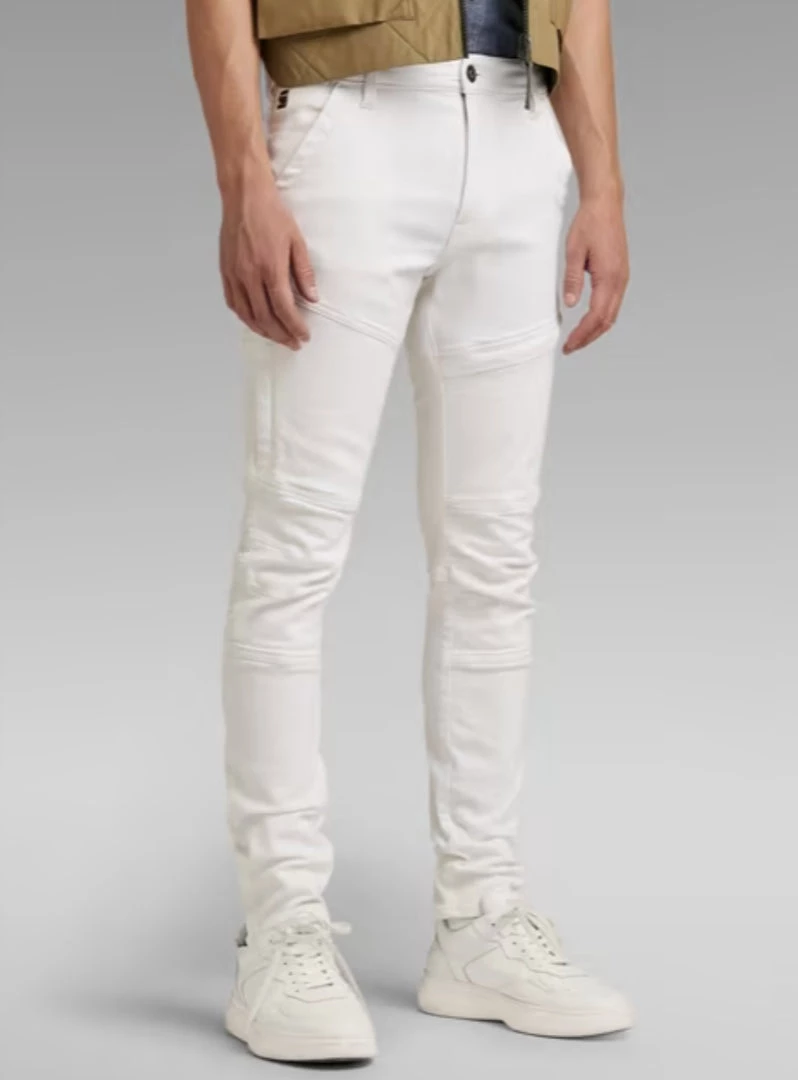 G-Star Jeans - Rackam 3D Skinny - White - D06763-C267-110 Shop All 2 G-Star Jeans - Rackam 3D Skinny - White - D06763-C267-110 Shop All
