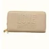 Shop All Moschino Wallet - Zip Around Logo - Cream - JC5659PP1ELL0110