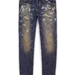 Purple-Brand Jeans - Vintage Dirty White Paint - P002 7 Purple-Brand Jeans - Vintage Dirty White Paint - P002