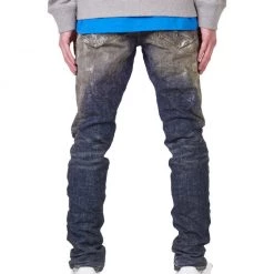 Purple-Brand Jeans - Vintage Dirty White Paint - P002