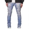 Shop All Purple-Brand Jeans - Super Heavy Waxed Indigo Jacquard Monogram - P001