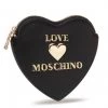 Shop All Moschino Wallet - Gold Logo Coin Purse - Black - JC5620PP1CLF0000