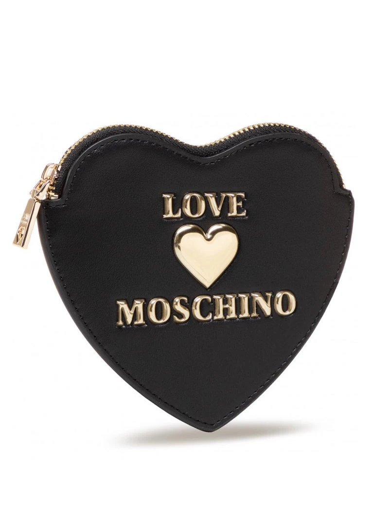 Shop All Moschino Wallet - Gold Logo Coin Purse - Black - JC5620PP1CLF0000 1 Shop All Moschino Wallet - Gold Logo Coin Purse - Black - JC5620PP1CLF0000