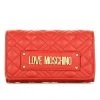 Moschino Wallet - Quilted Large Women Wallet - Red - JC5603PP1DLA0500 Shop All