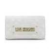 Moschino Wallet - Quilted Large Women Wallet - White - JC5603PP1DLA0100 Shop All