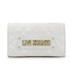Moschino Wallet - Quilted Large Women Wallet - White - JC5603PP1DLA0100 Shop All