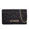 Shop All Moschino Bag - Logo Lettering Quilted Crossbody - Black - JC4079PP1ELA0000