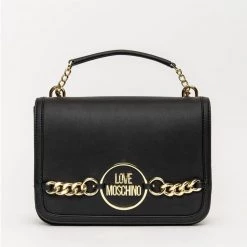Shop All Moschino Bag - Ring Shoulder - Black - JC4149PP1DLE0000