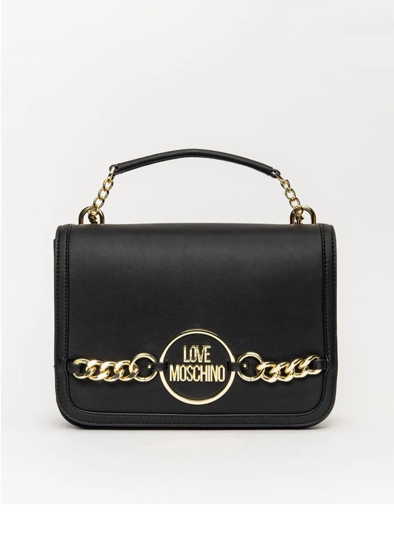 Shop All Moschino Bag - Ring Shoulder - Black - JC4149PP1DLE0000 1 Shop All Moschino Bag - Ring Shoulder - Black - JC4149PP1DLE0000