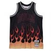 Shop All Mitchell & Ness Jersey - NBA Flames - Bulls