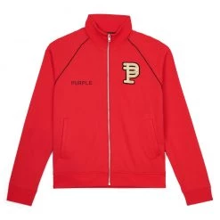 Purple-Brand Tracksuit - Red Raglan Bullion Patch - P414 Shop All