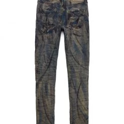 Purple-Brand Jeans - Indigo Brush Stroke Repair - P001 Shop All
