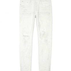 Shop All Purple-Brand Jeans - Optic White Heavy Repair - P001