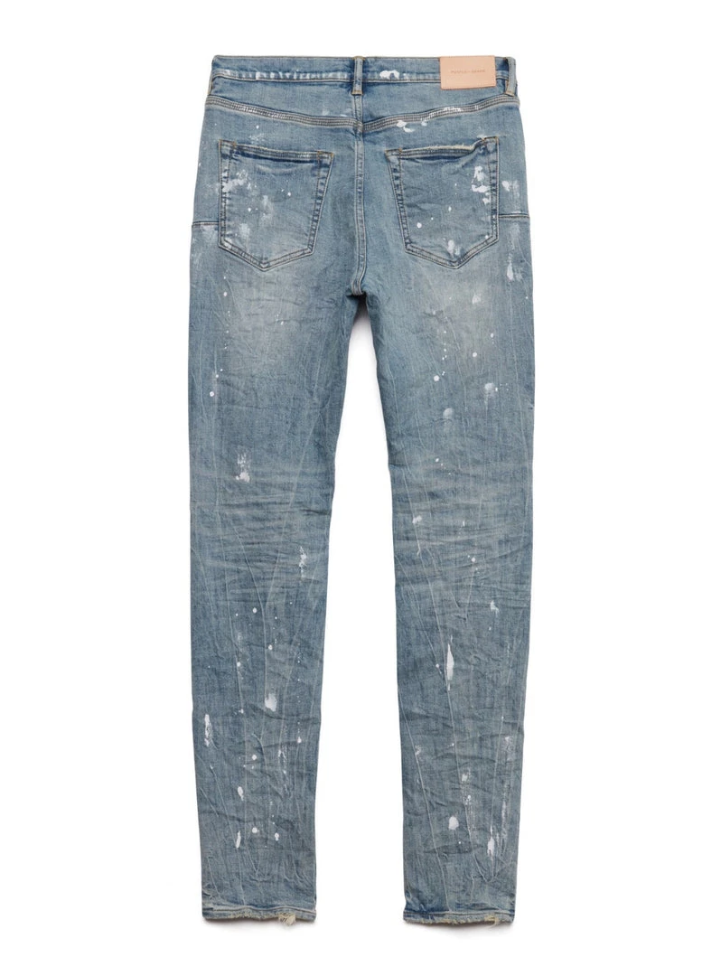 Purple-Brand Jeans - Light Indigo Knee Slit - P001 Shop All 2 Purple-Brand Jeans - Light Indigo Knee Slit - P001 Shop All