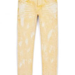 Purple-Brand Jeans - Bright Yellow Hard Wax - P001 Shop All 6 Purple-Brand Jeans - Bright Yellow Hard Wax - P001 Shop All