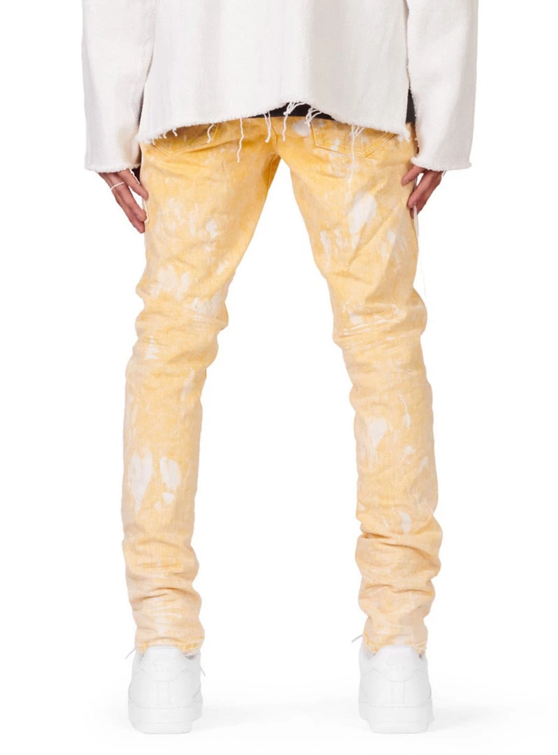 Purple-Brand Jeans - Bright Yellow Hard Wax - P001 Shop All 2 Purple-Brand Jeans - Bright Yellow Hard Wax - P001 Shop All