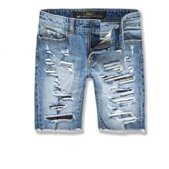 Shop All Jordan Craig Kids Jean Shorts - Medium Blue - J3185SK