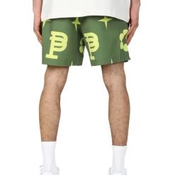 Purple-Brand Swim Shorts - Military Jumbo Monogram - P504