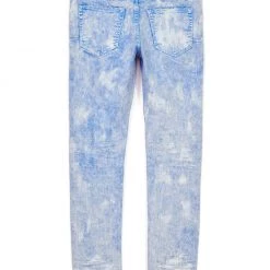 Purple-Brand Jeans - Bright Blue Hard Wax - P001 6 Purple-Brand Jeans - Bright Blue Hard Wax - P001