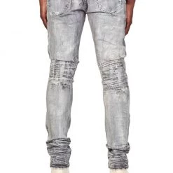 Purple-Brand Jeans - Vintage Grey Pressed Wax - P001