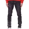 Shop All Purple-Brand Jeans - Black Wash Silver Oil Coated - P001