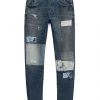 Purple-Brand Jeans - Indigo Patchwork Marble Repair - P002 Shop All