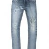 Purple-Brand Jeans - Light Distressed Five-Pocket - P001 Shop All