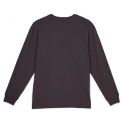 Purple-Brand Long Sleeve Shirt - Black Stencil Logo - P204