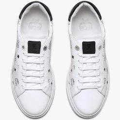 MCM Women Shoes - Terrain Lo Sneakers - White - MESCSMM23WT Shop All