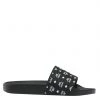 Shop All MCM Men Slides - Monogram Print - Black - MEXCSMM22BK