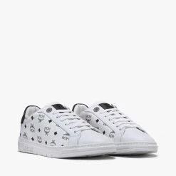 MCM Women Shoes - Terrain Lo Sneakers - White - MESCSMM23WT Shop All