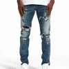 Crysp Denim Jeans - Leo Denim - Blue - Cryspf221-111 Shop All