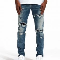 Crysp Denim Jeans - Leo Denim - Blue - Cryspf221-111 Shop All