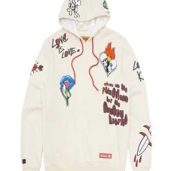 Shop All Makobi Hoodie - Love Kills - Natural - M4505