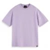 Shop All Scotch & Soda T-Shirt - Graphic Organic Cotton - Purple - 160867