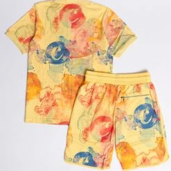 Cookies Short Set - Lanai Polo - Pale Yellow - 1558K6125
