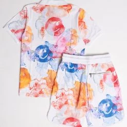 Cookies Short Set - Lanai Polo - White And Multi - 1558K6125 Shop All