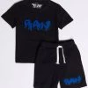 Rawyalty Kids Short Set - RAW Drip - Black - RKC-000