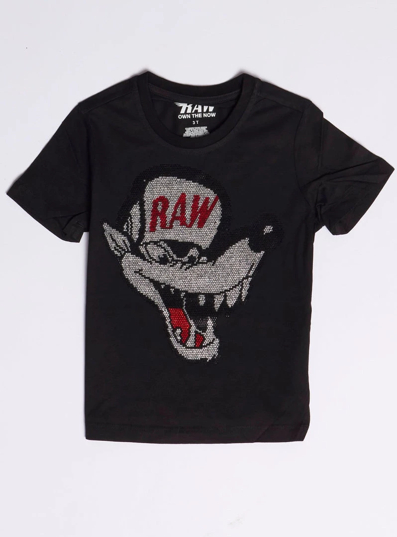 Rawyalty Kids T-Shirt - Survive Bling - Black - RKT-000 Shop All 1 Rawyalty Kids T-Shirt - Survive Bling - Black - RKT-000 Shop All