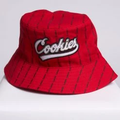Cookies Hat - Put In Work Bucket - Red - 1558X6119
