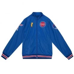 Mitchell & Ness Jacket - Champ City Detroit Pistons - Blue - OJZP3238 Shop All