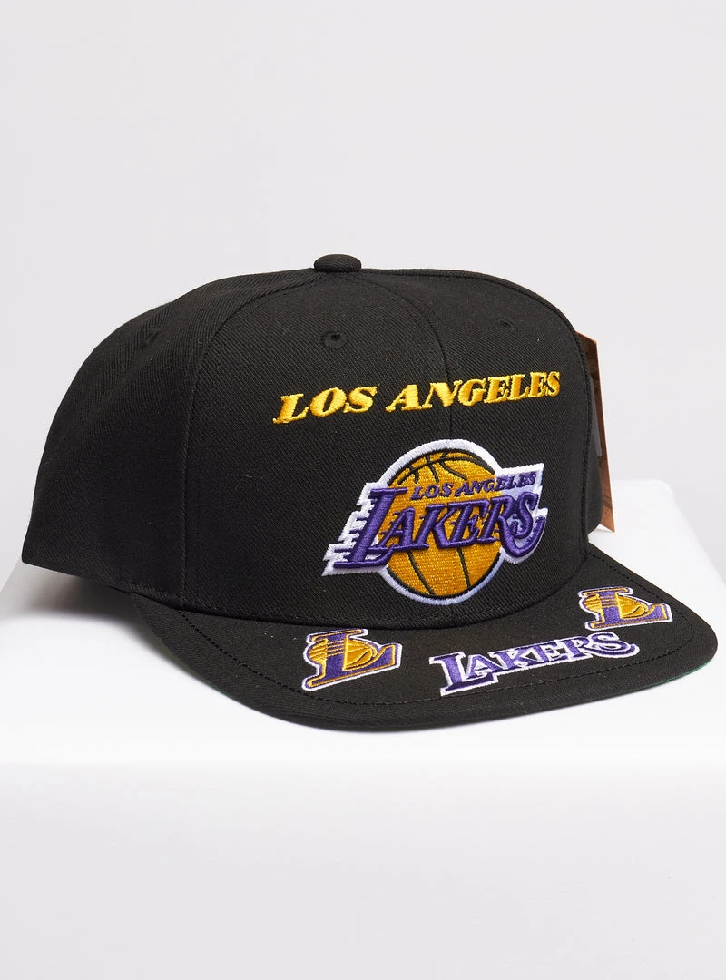 Mitchell & Ness Snapback - NBA Front Loaded HWC Los Angeles Lakers - Black - SH20027 Shop All 1 Mitchell & Ness Snapback - NBA Front Loaded HWC Los Angeles Lakers - Black - SH20027 Shop All